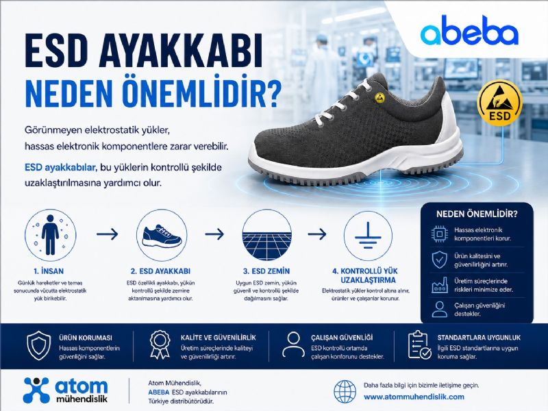 ESD Ayakkab� Neden �nemlidir?